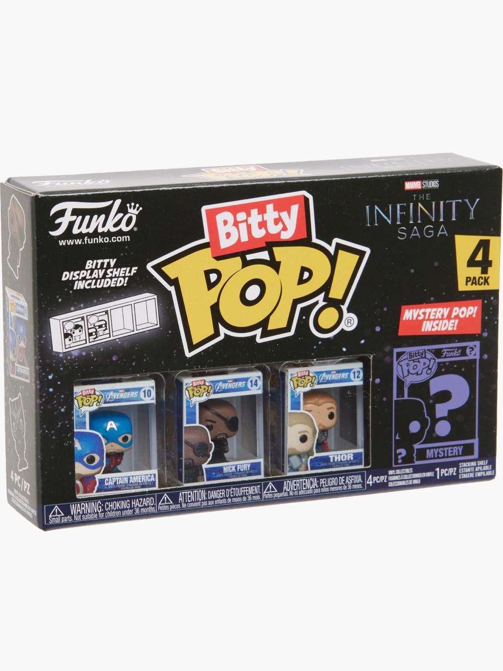 Funko Bitty Pop! Marvel Infinity Saga 4-Pack